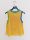 YANYAN KNITS 25 Spring/Summer MONSTERA vest YYK-YYW25-0311-HUANG yellow